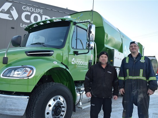 Groupe Coderr se dote du premier camion à benne électrique de la région 