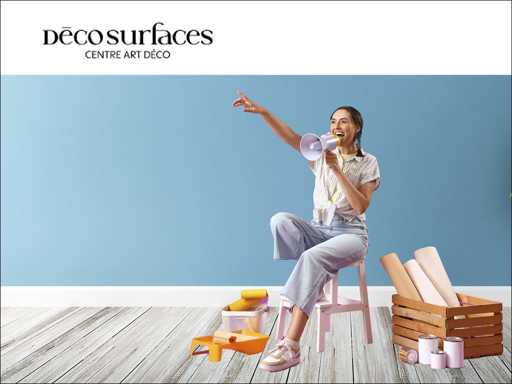 Le Centre Art Déco - Déco Surfaces à Alma recherche un(e) commis d’entrepôt, livreur et coloriste