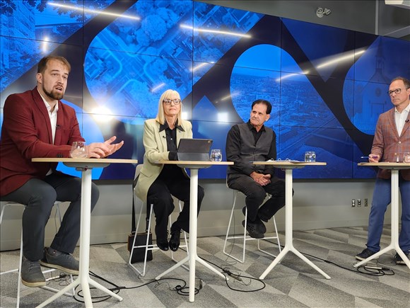 Un débat parfois tendu entre les trois candidats
