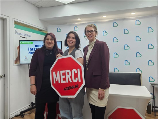 S’arrêter et dire merci et ceux et celles qui donnent de leur temps