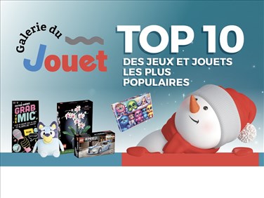 Top 10 des jeux et jouets les plus populaires