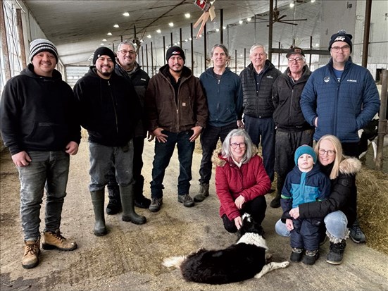 Portraits de Noël à la Ferme Morivan