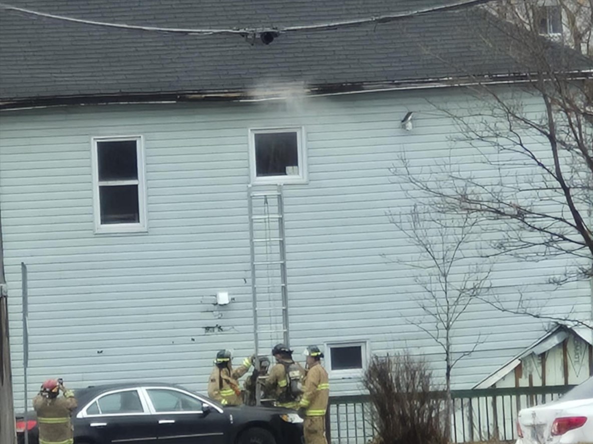 Intervention des pompiers au 