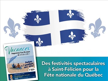 Des festivités spectaculaires à Saint-Félicien pour la Fête nationale du Québec