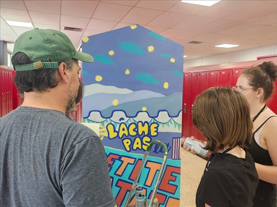 L’art pictural mis en valeur à l’École secondaire Camille-Lavoie 