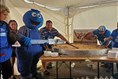 La Boulangerie et Pâtisserie Lesage de retour au fourneau pour la traditionnelle tarte géante du Festival du Bleuet