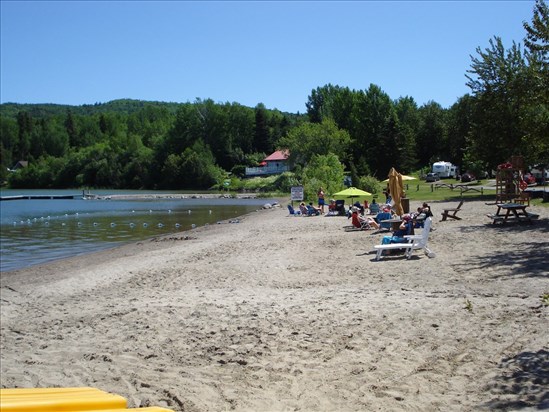 Baignade interdite au Camping Mont Lac-Vert