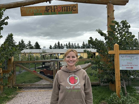 Le verger Api-Pomme souhaite développer son offre agrotouristique