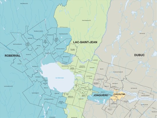 Des modifications apportées à deux comtés de la région