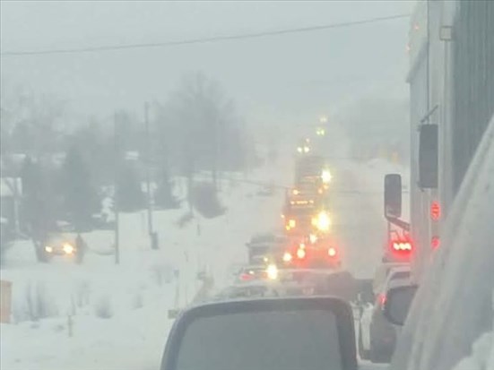 Circulation bloquée sur la route 169 et ralentie à Saint-Prime