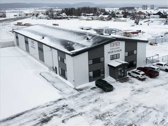 Structures Mur à Mur investit 3 M$ pour agrandir son usine 