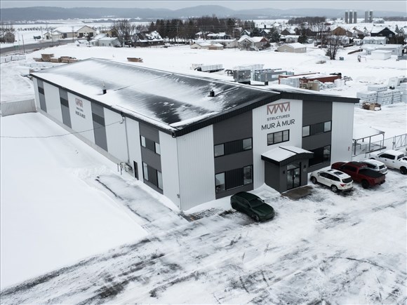 Structures Mur à Mur investit 3 M$ pour agrandir son usine 