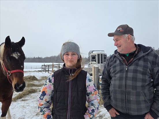 Prendre soin des animaux, une vocation pour Jimmy Maltais et sa fille Gloria