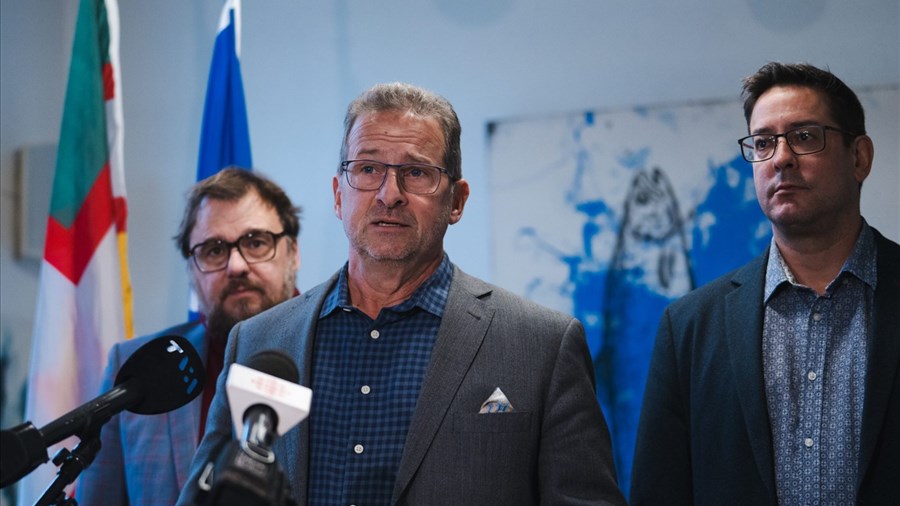 Yves‑François Blanchet multiplie les rencontres dans la région