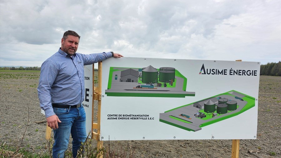 Le projet de biométhanisation d’Ausime Énergie franchit une étape clé 
