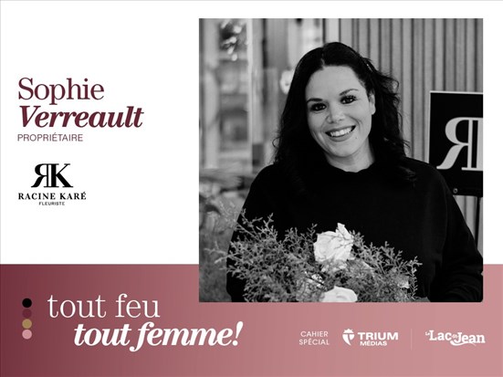Sophie Verreault, nouvelle propriétaire de Racine Karé