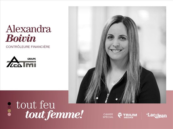 Alexandra Boivin, une femme de défis !