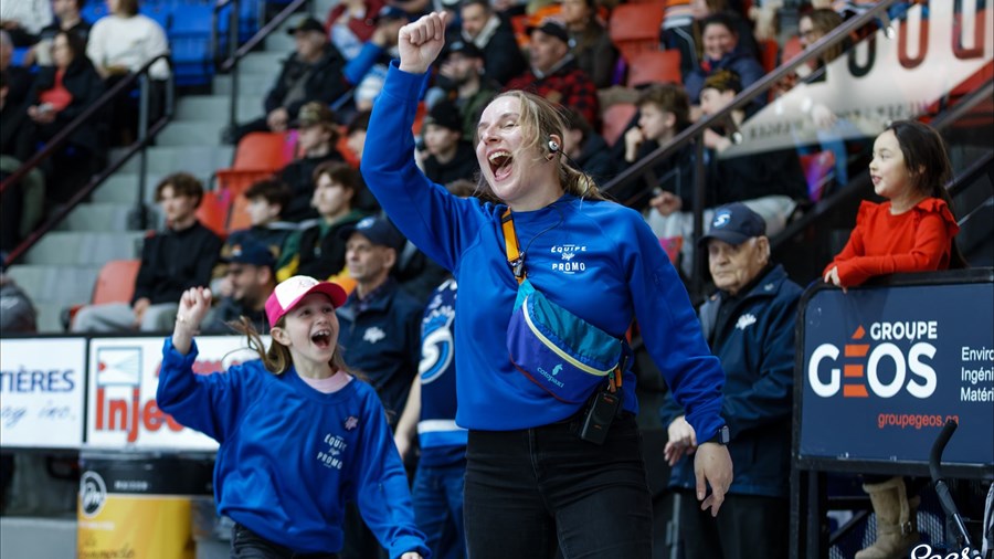Dans les coulisses d’un match des Sags 