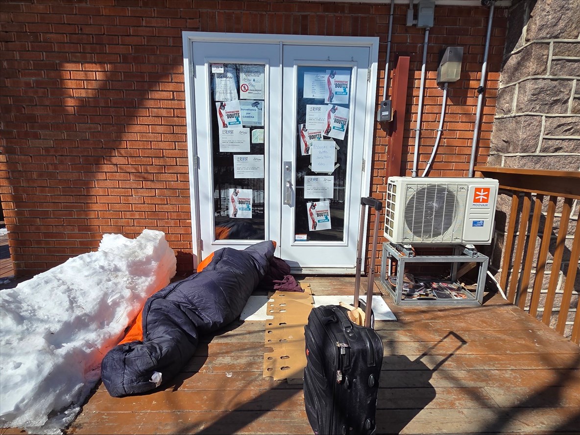 L’itinérance encore bien présente à Alma