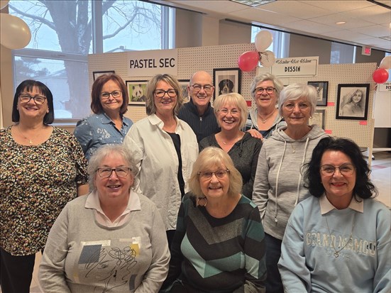Une cagnotte qui a donné le sourire aux Pastellistes 