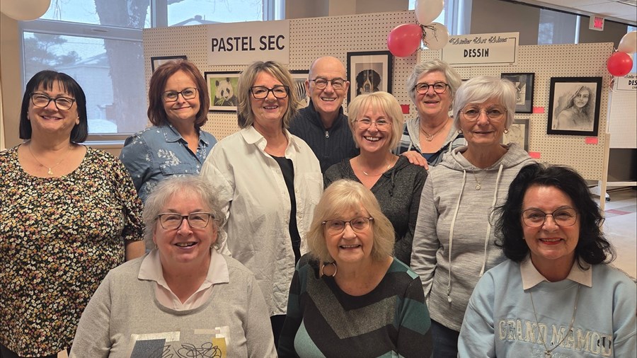 Une cagnotte qui a donné le sourire aux Pastellistes 