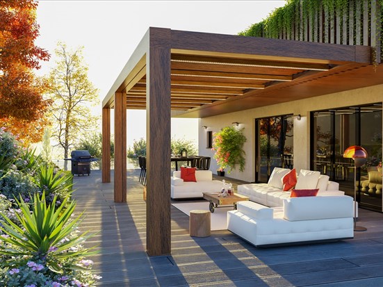 Des espaces de vie extérieurs conçus pour résister aux quatre saisons