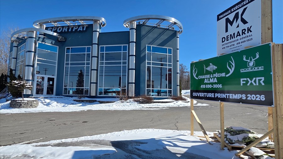 Ouverture imminente de Chasse et Pêche Alma dans les anciens locaux de Sportpat