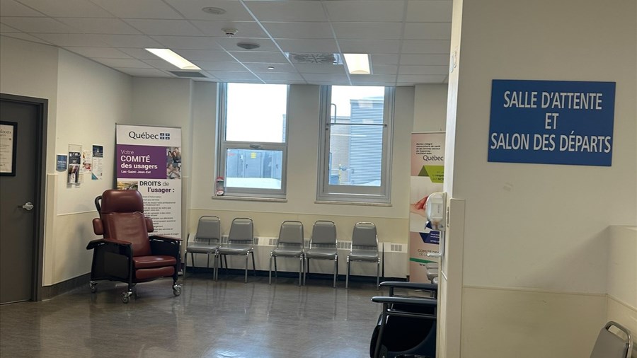 L’Hôpital d’Alma inaugure un nouveau « salon de départ »