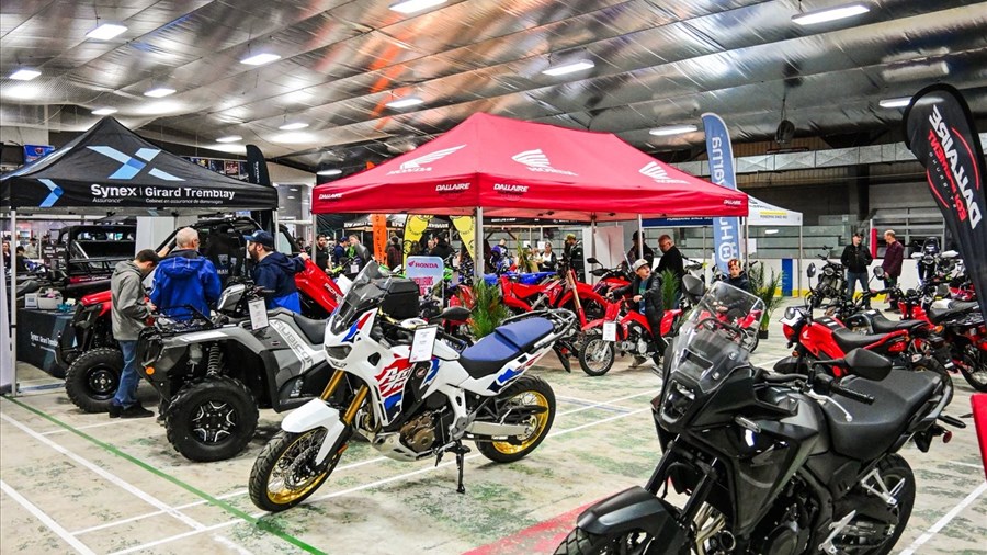 Le Salon moto et VTT de Métabetchouan attire les foules cette fin de semaine