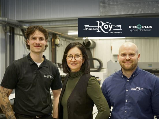 Un nouvel actionnaire et des investissements porteurs pour Plomberie Roy