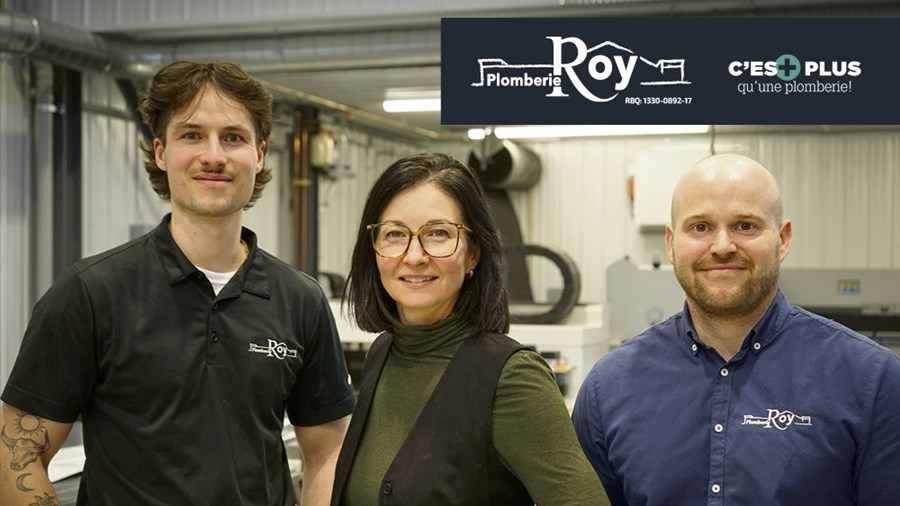 Un nouvel actionnaire et des investissements porteurs pour Plomberie Roy
