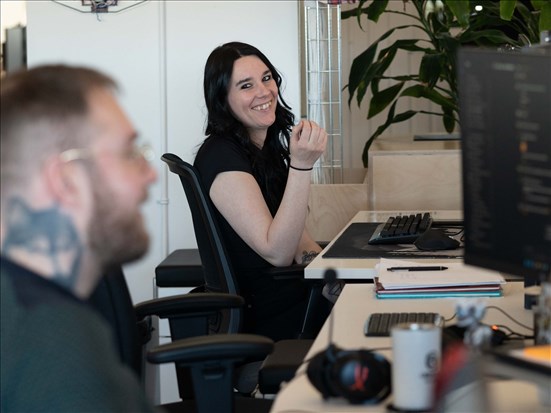 Samm Tremblay est testeuse de jeux vidéo chez Ubisoft Saguenay