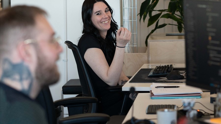 Samm Tremblay est testeuse de jeux vidéo chez Ubisoft Saguenay