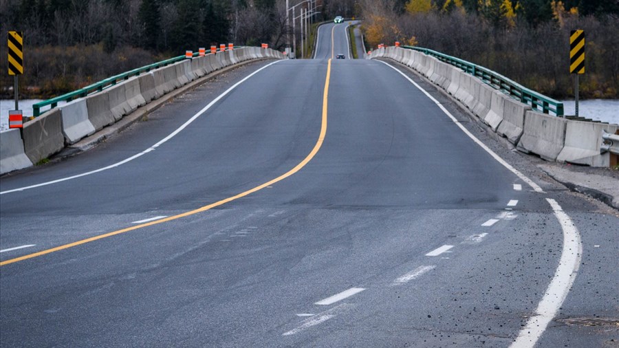 Circulation en alternance sur le pont Saint-Georges à Alma