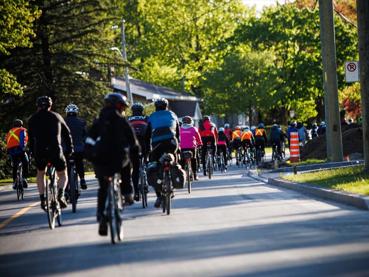 Le Tour du Silence fait son retour à Alma pour honorer les cyclistes
