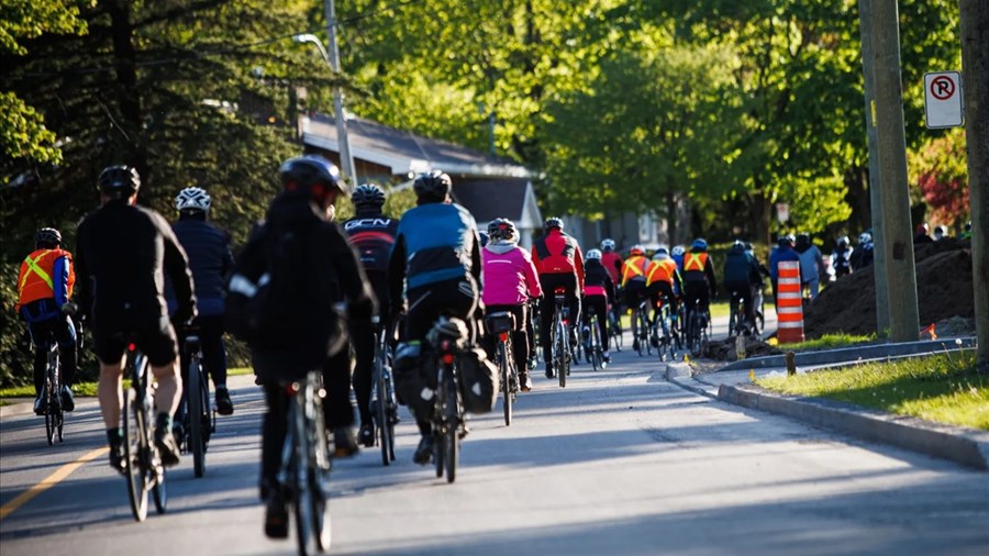 Le Tour du Silence fait son retour à Alma pour honorer les cyclistes