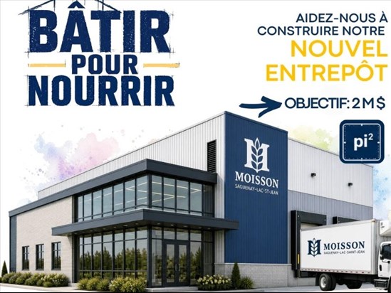 Moisson Saguenay–Lac-Saint-Jean veut se doter d’un nouvel entrepôt 