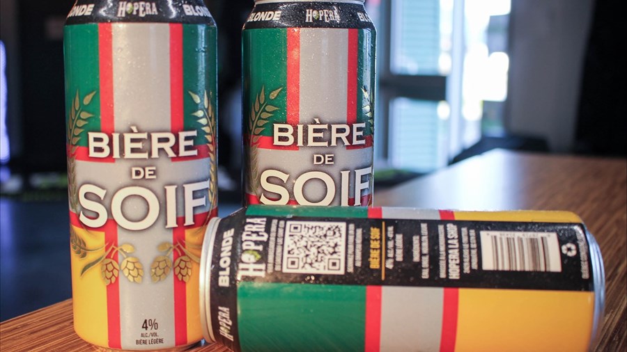 HopEra dévoile une bière aux couleurs du drapeau régional
