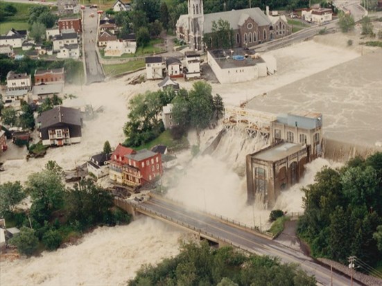 Il y a 30 ans…le déluge