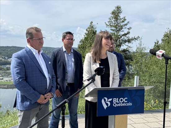 Caroline Dubé sera la candidate du Bloc Québécois dans Chicoutimi–Le Fjord