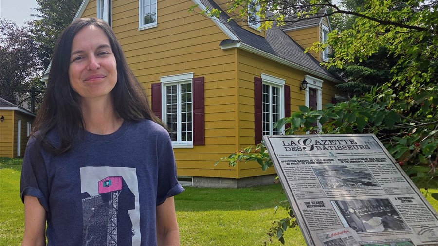 Gabrielle Dufour : 19 ans à redonner vie au patrimoine bâti