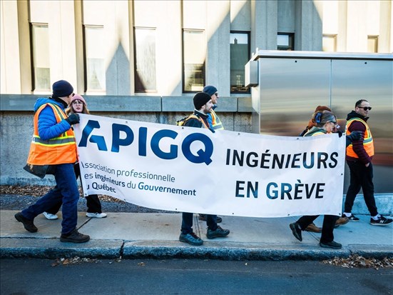 Une coalition presse Québec et ses ingénieurs à trouver une entente 